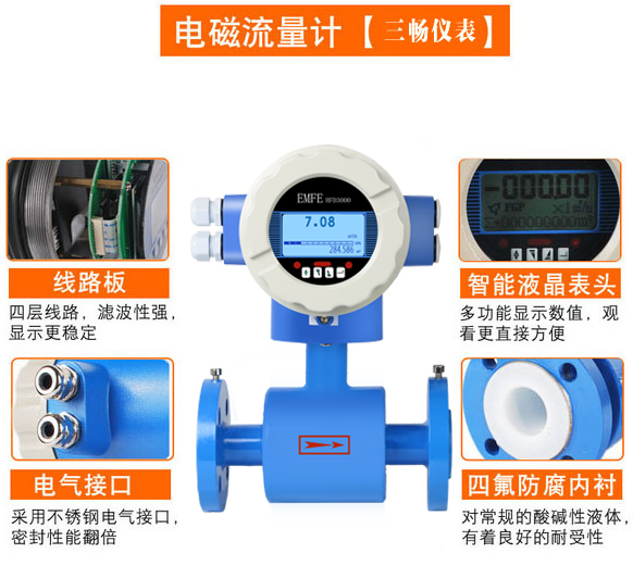 濃硫酸流量計,硫酸電磁流量計,濃硫酸流量計廠家